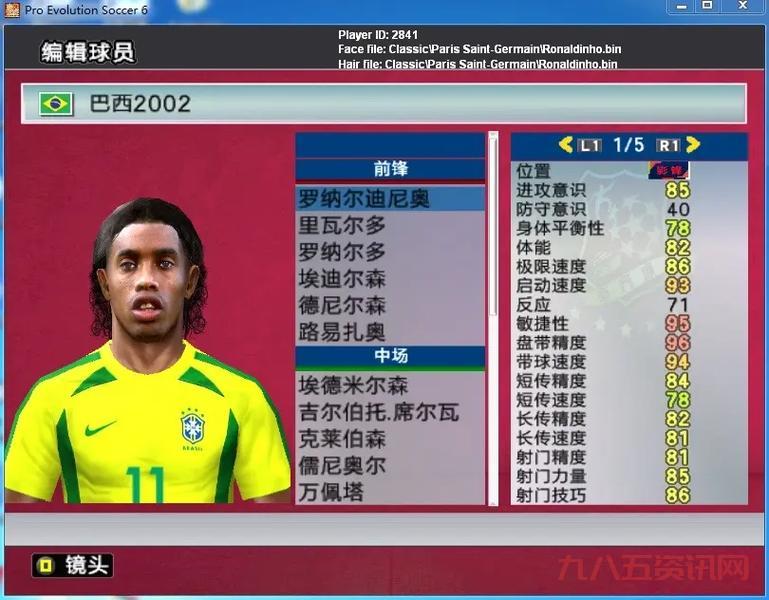 实况足球2010妖人大盘点,看看这些球员你都认识吗?