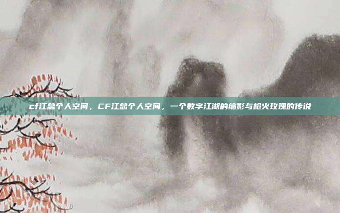cf江总个人空间,CF江总个人空间,一个数字江湖的缩影与枪火玫瑰的传说
