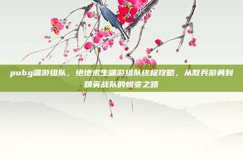 pubg端游组队,绝地求生端游组队终极攻略,从散兵游勇到精英战队的蜕变之路