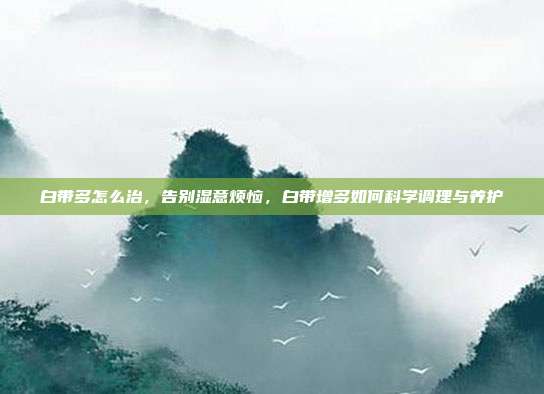 白带多怎么治,告别湿意烦恼,白带增多如何科学调理与养护