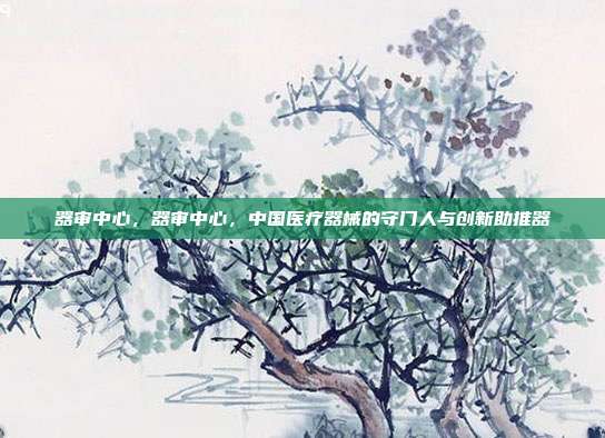 器审中心，器审中心，中国医疗器械的守门人与创新助推器