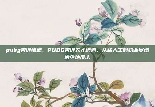 pubg青训楠楠，PUBG青训天才楠楠，从路人王到职业赛场的绝地反击