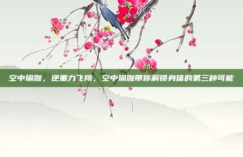 空中瑜伽,逆重力飞翔,空中瑜伽带你解锁身体的第三种可能