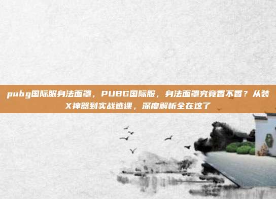 pubg国际服身法面罩,PUBG国际服,身法面罩究竟香不香?从装X神器到实战逃课,深度解析全在这了