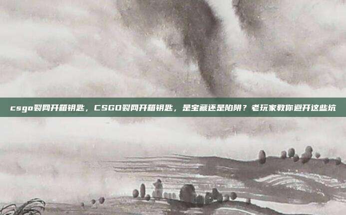 csgo裂网开箱钥匙，CSGO裂网开箱钥匙，是宝藏还是陷阱？老玩家教你避开这些坑