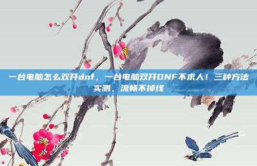 一台电脑怎么双开dnf，一台电脑双开DNF不求人！三种方法实测，流畅不掉线