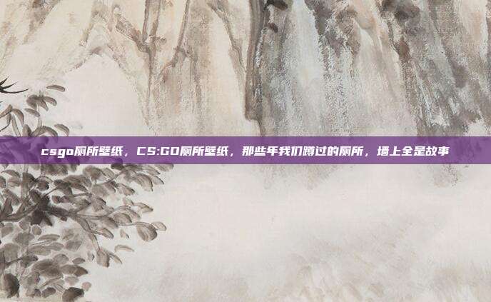 csgo厕所壁纸，CS:GO厕所壁纸，那些年我们蹲过的厕所，墙上全是故事