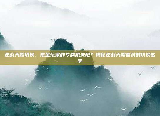 逆战天鲲切换，氪金玩家的专属机关枪？揭秘逆战天鲲套装的切换玄学
