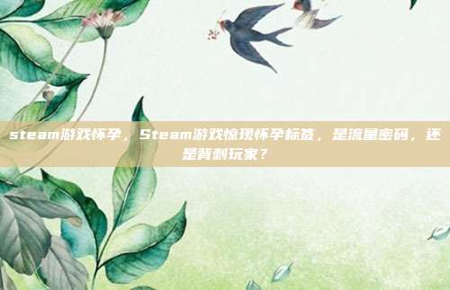 steam游戏怀孕,Steam游戏惊现怀孕标签,是流量密码,还是背刺玩家?