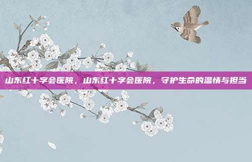 山东红十字会医院，山东红十字会医院，守护生命的温情与担当