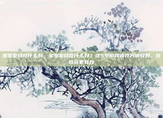 宝宝发烧吃什么好，宝宝发烧吃什么好？这5个阶段食疗方请收好，比吃药更有效
