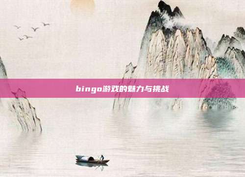 bingo游戏的魅力与挑战