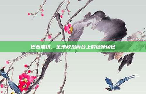 巴西总统，全球政治舞台上的活跃角色