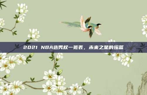 2021 NBA选秀权一览表，未来之星的摇篮