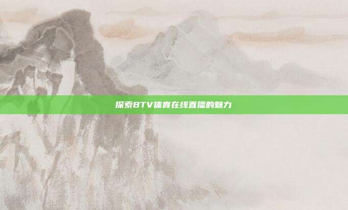 探索BTV体育在线直播的魅力