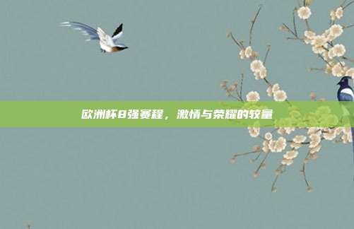 欧洲杯8强赛程，激情与荣耀的较量