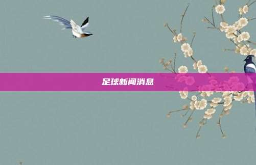 足球新闻消息