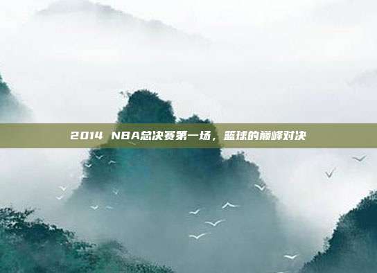 2014 NBA总决赛第一场，篮球的巅峰对决