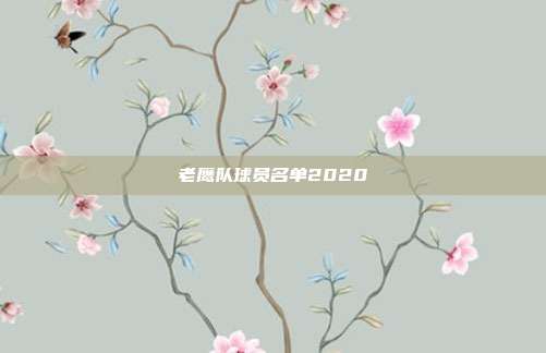 老鹰队球员名单2020
