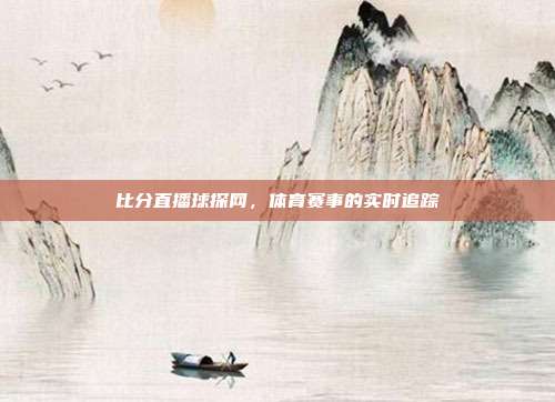 比分直播球探网，体育赛事的实时追踪