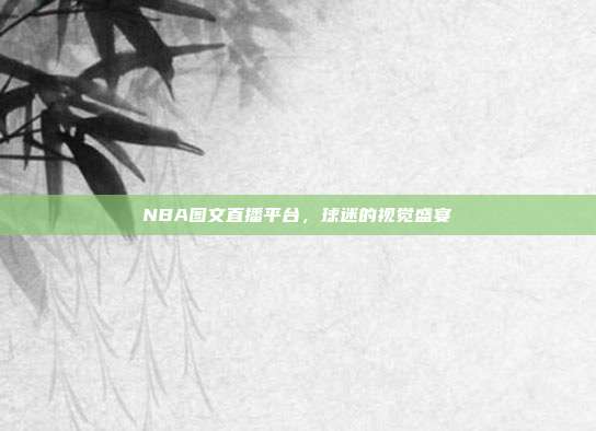 NBA图文直播平台，球迷的视觉盛宴