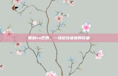 智利vs巴西，一场足球盛宴的较量
