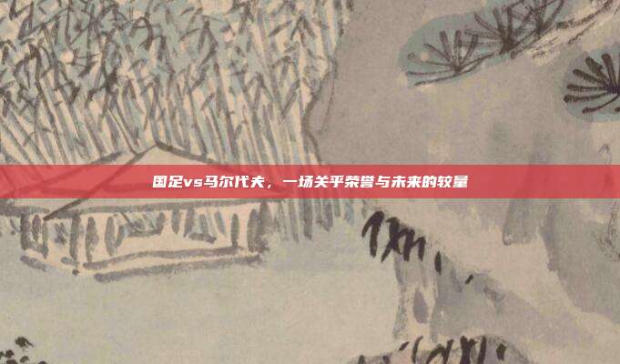 国足vs马尔代夫，一场关乎荣誉与未来的较量