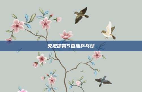 央视体育5直播乒乓球