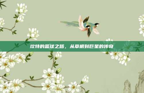 坎特的篮球之路，从草根到巨星的传奇