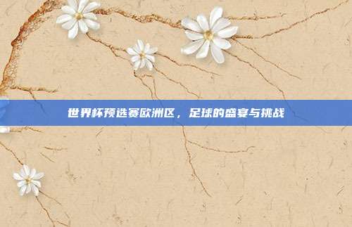 世界杯预选赛欧洲区，足球的盛宴与挑战
