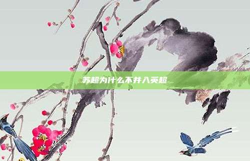 苏超为什么不并入英超