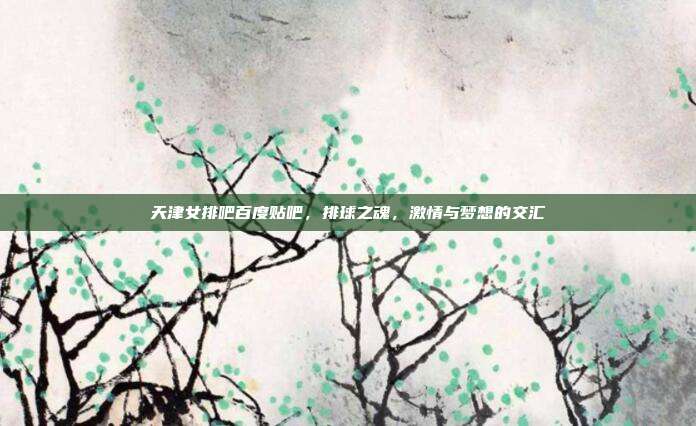 天津女排吧百度贴吧，排球之魂，激情与梦想的交汇