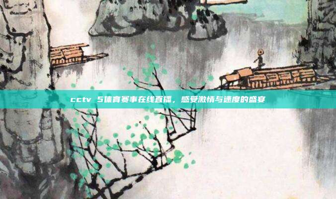 cctv 5体育赛事在线直播，感受激情与速度的盛宴
