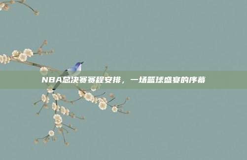 NBA总决赛赛程安排,一场篮球盛宴的序幕