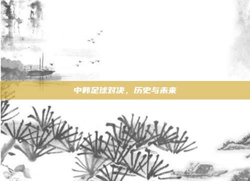 中韩足球对决，历史与未来