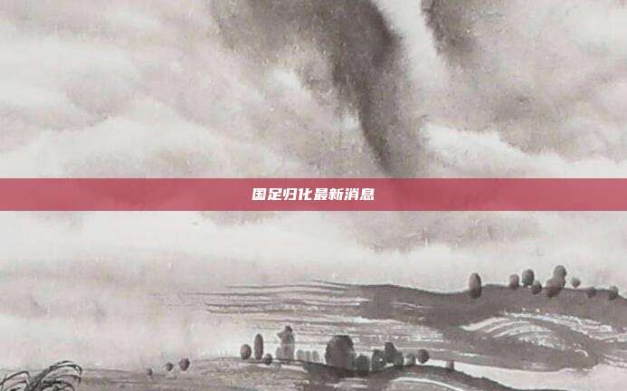 国足归化最新消息