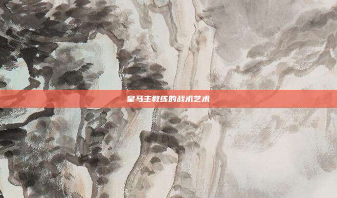 皇马主教练的战术艺术