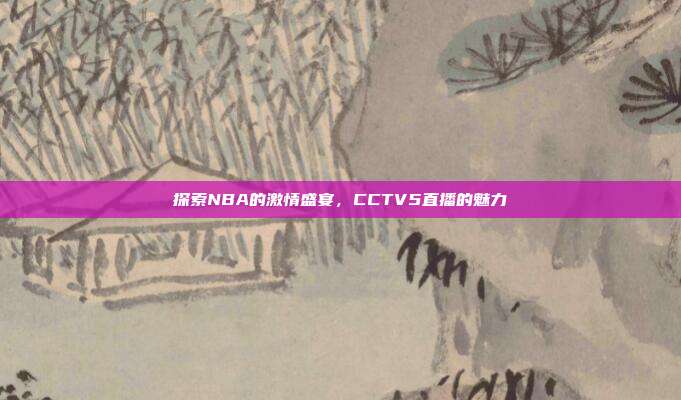 探索NBA的激情盛宴,CCTV5直播的魅力