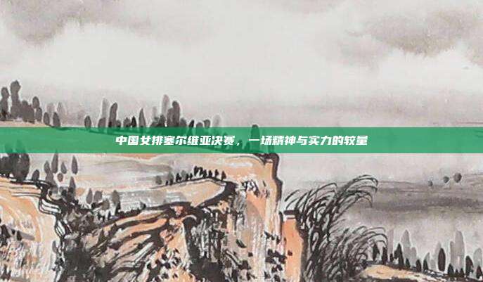 中国女排塞尔维亚决赛,一场精神与实力的较量
