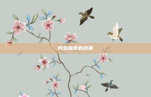 男生熬夜的危害