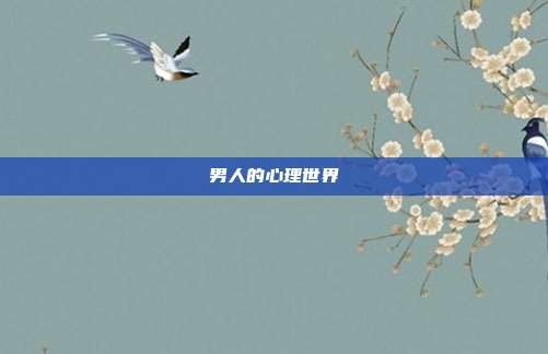 男人的心理世界