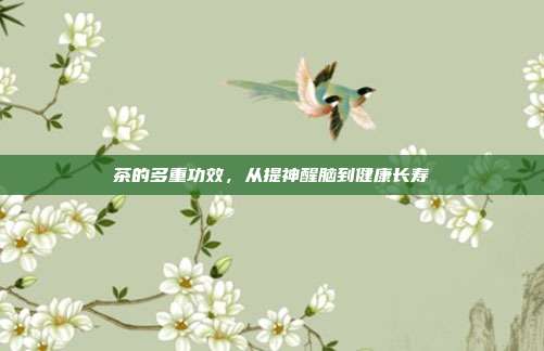 茶的多重功效,从提神醒脑到健康长寿