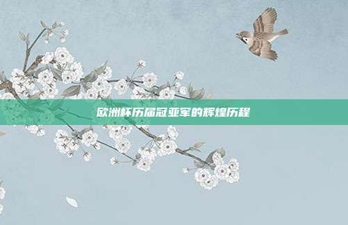 欧洲杯历届冠亚军的辉煌历程