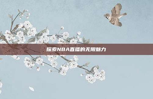 探索NBA直播的无限魅力