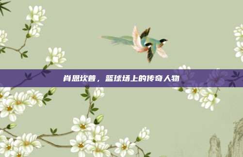 肖恩坎普,篮球场上的传奇人物