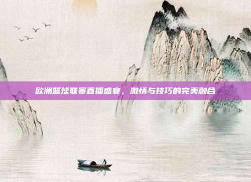 欧洲篮球联赛直播盛宴,激情与技巧的完美融合