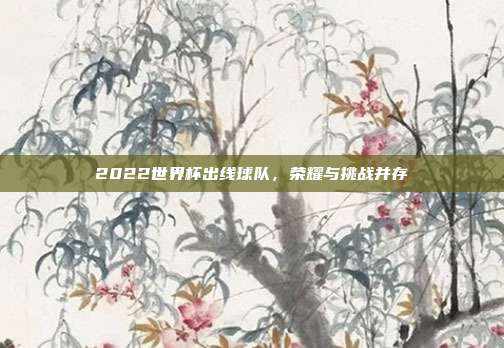 2022世界杯出线球队，荣耀与挑战并存