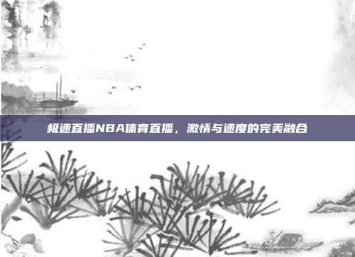 极速直播NBA体育直播，激情与速度的完美融合