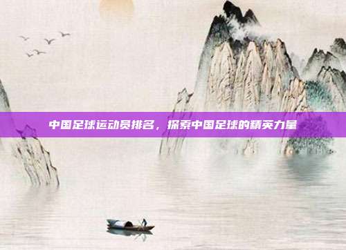 中国足球运动员排名，探索中国足球的精英力量