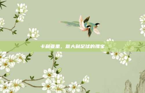 卡利亚里,意大利足球的瑰宝